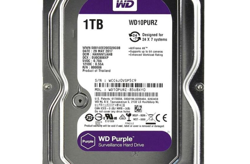  بررسی هاردهای ریفر و تقلبی بنفش وسترن دیجیتال WD