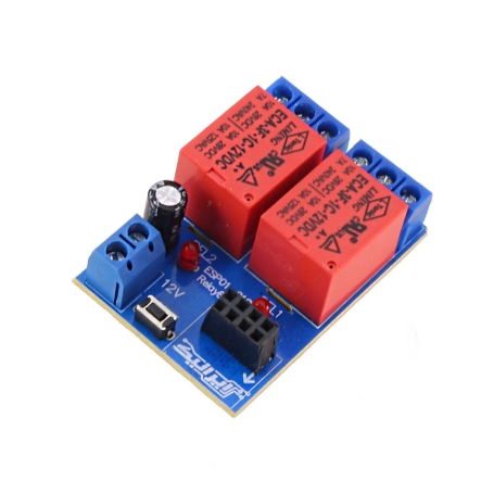  بررسی ماژول ESP8266 دو رله 12 ولت محصول ایرانیک